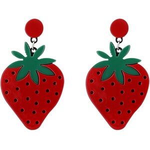 Strawberry Shaped Earrings